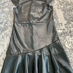 Kidpik Faux Leather Dress